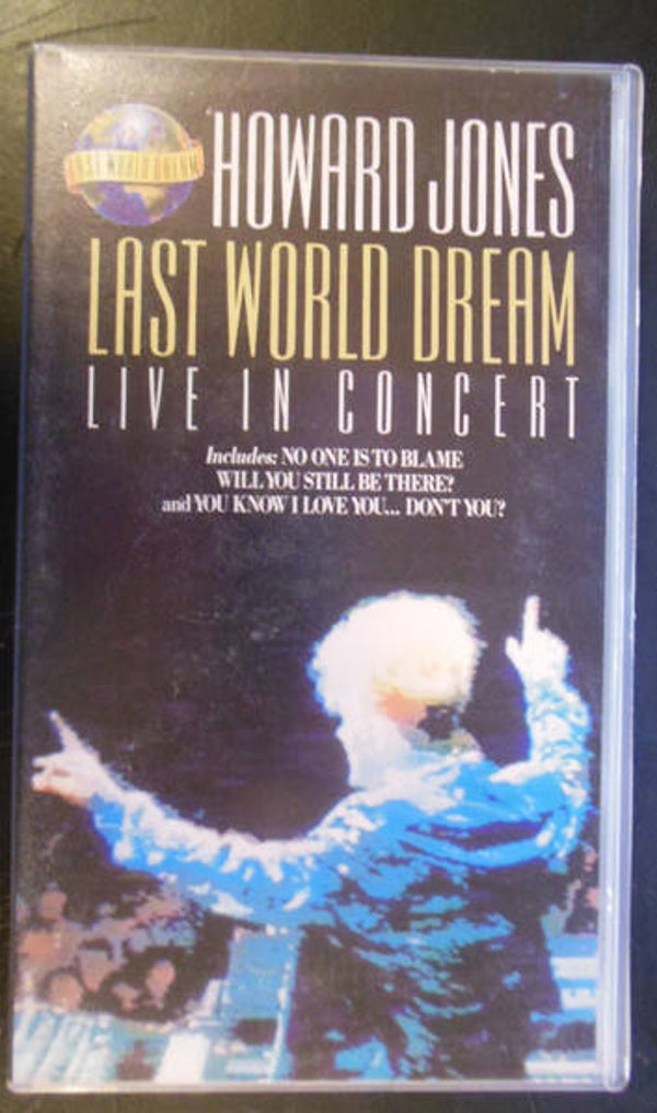 Howard Jones – Last World Dream - Live In Concert (VHS)