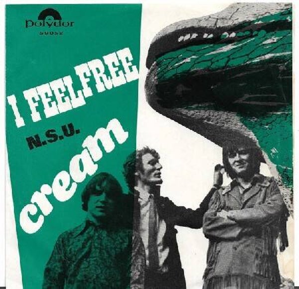 Cream ‎– I Feel Free (7")