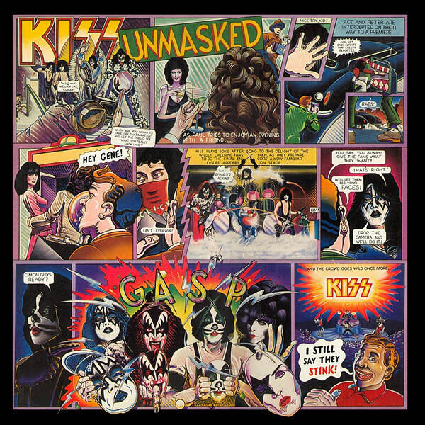 Kiss – Unmasked (LP)