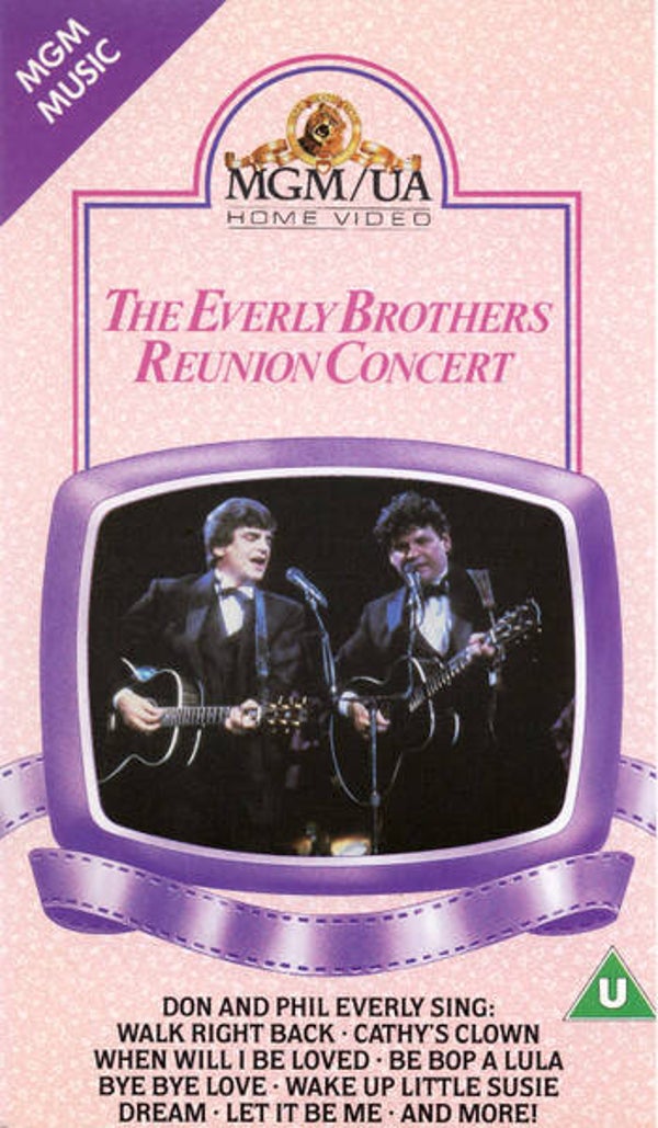The Everly Brothers – Reunion Concert (VHS)