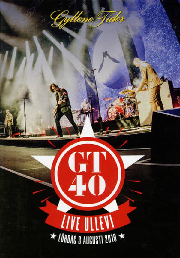 Gyllene Tider – GT40 - Live Ullevi - Lördag 3 Augusti 2019 (DVD)