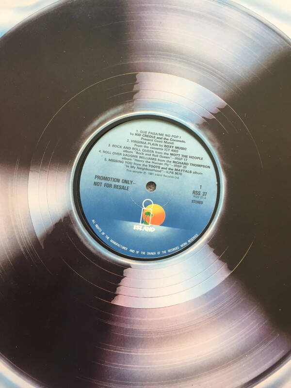 Diverse - Island Promotional Sampler (LP - Promo)