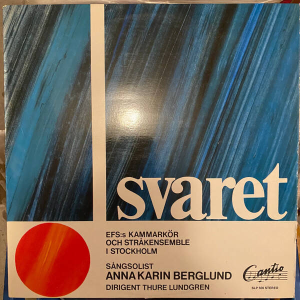 EFS:s Kammarkör Och Stråkensemble – Svaret (LP)