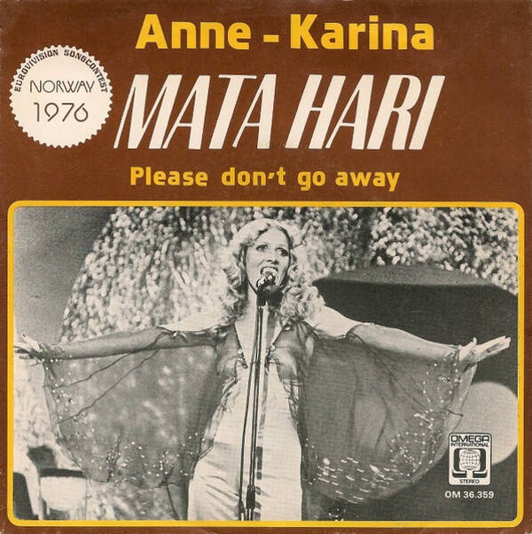 Anne-Karina – Mata Hari (7")