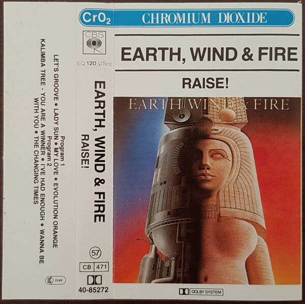Earth, Wind & Fire – Raise! (Kassett)