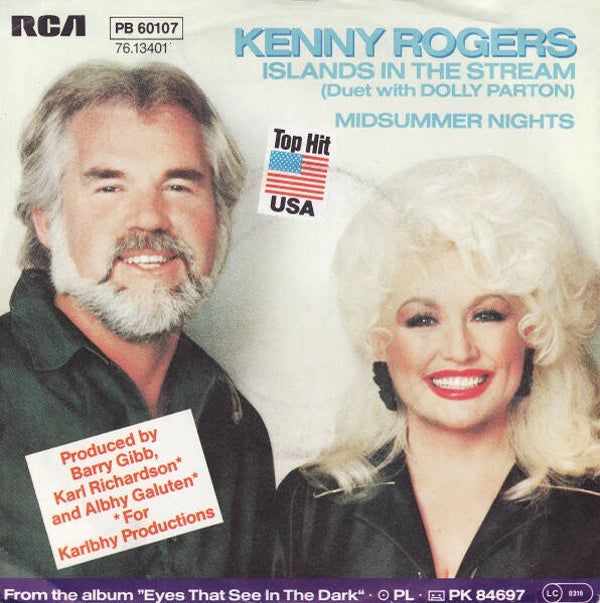 Kenny Rogers – Islands In The Stream (7")