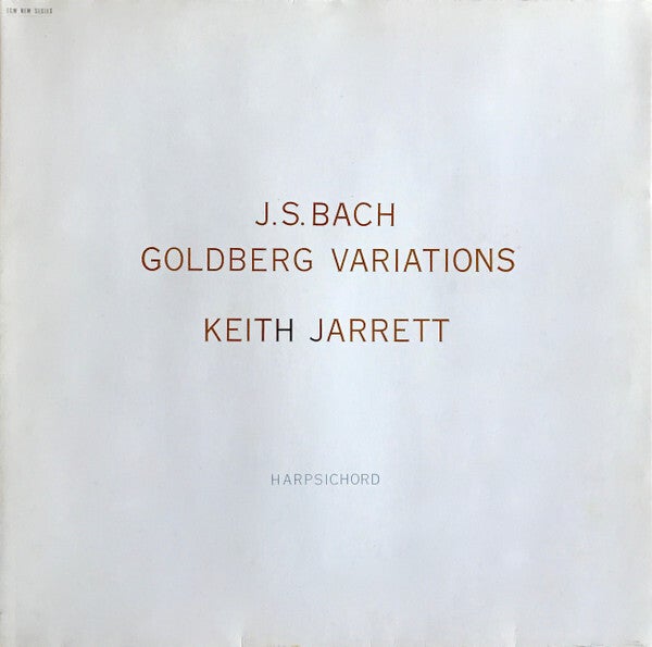 Keith Jarrett – J. S. Bach: Goldberg Variations (LP)