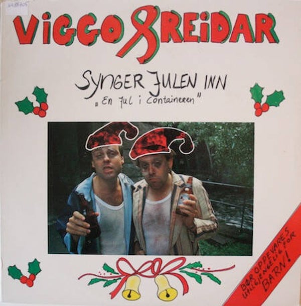 Viggo & Reidar ‎– Synger Julen Inn: "En Jul I Containeren" (LP)