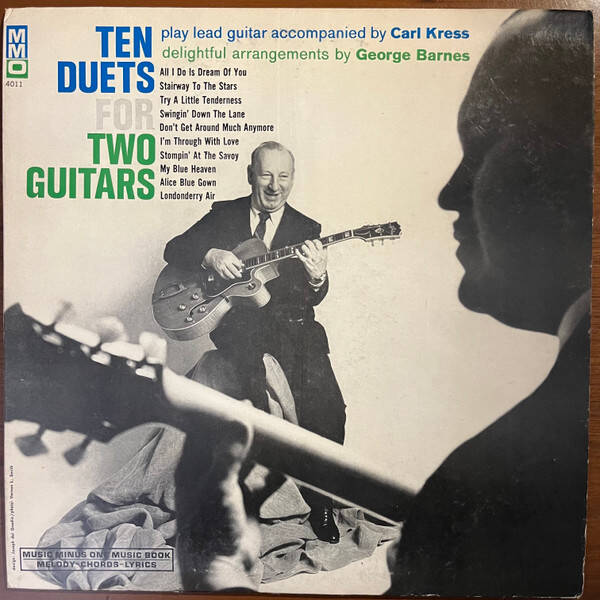 George Barnes And Carl Kress – Ten Duets For Two Guitars (LP)