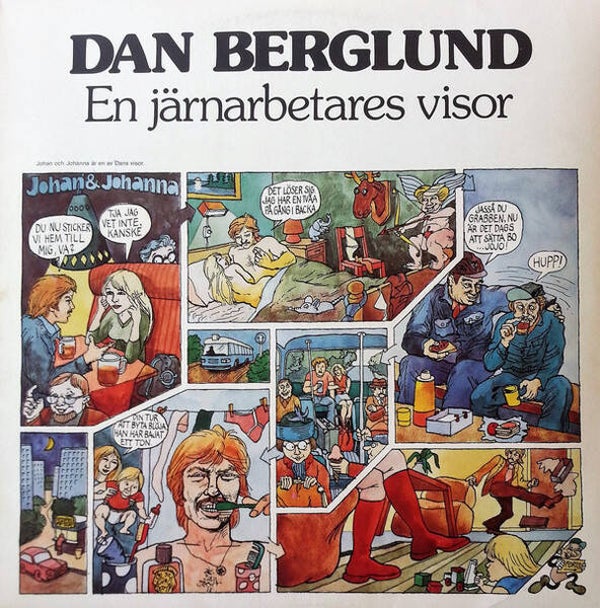 Dan Berglund – En Järnarbetares Visor (LP)