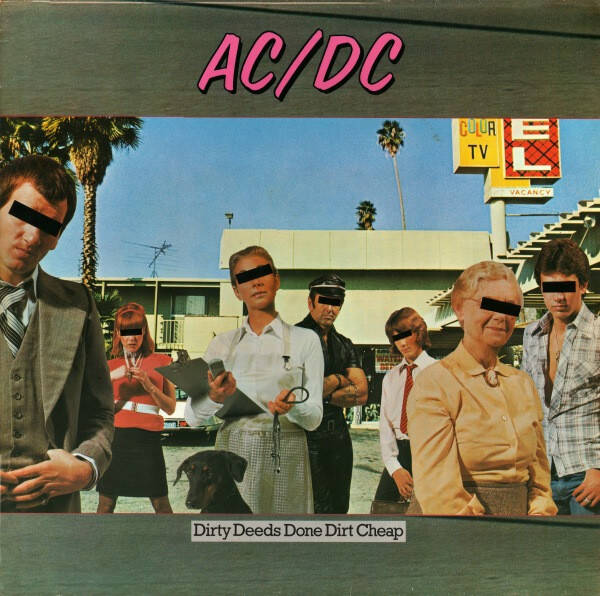 AC/DC – Dirty Deeds Done Dirt Cheap (LP)