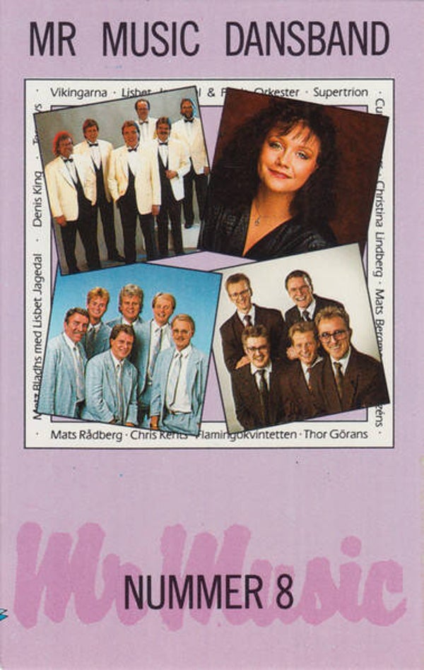 Diverse - Mr Music Dansband, Nummer 8 (Kassett)