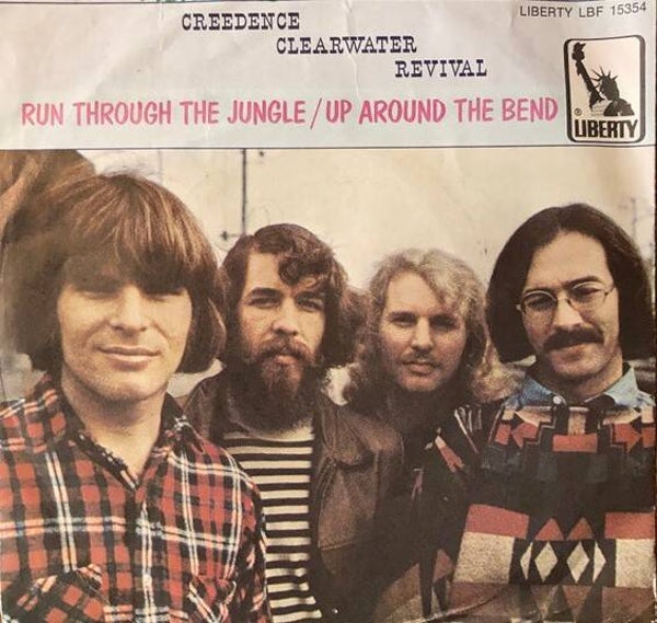 Creedence Clearwater Revival – Up Around The Bend / Run Through The Jungle (7")