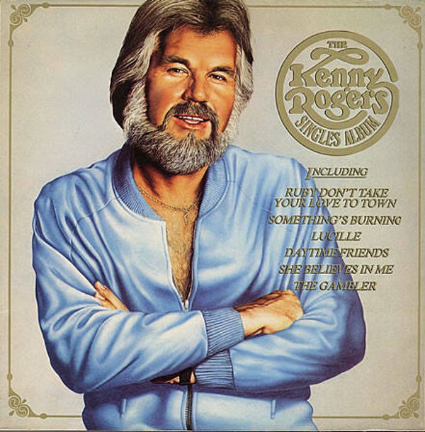 Kenny Rogers – The Kenny Rogers Singles Album (LP)