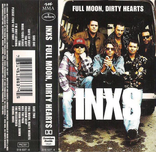 INXS – Full Moon, Dirty Hearts (Kassett)