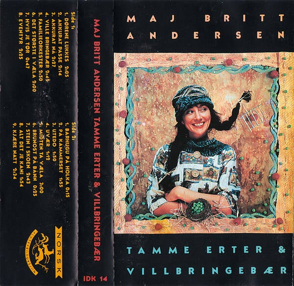 Maj Britt Andersen – Tamme Erter & Villbringebær (Kassett)