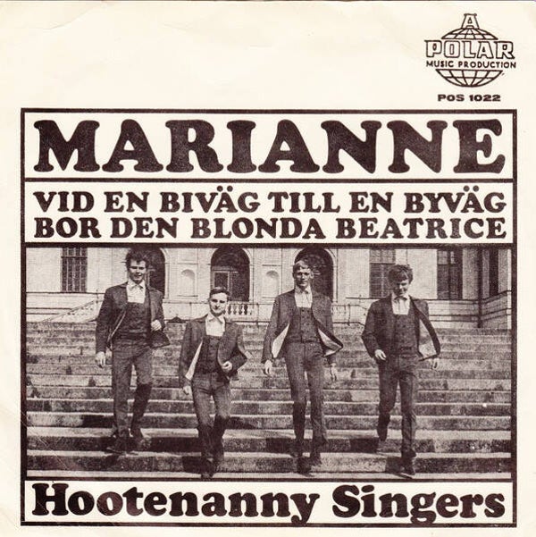 Hootenanny Singers – Marianne (7")