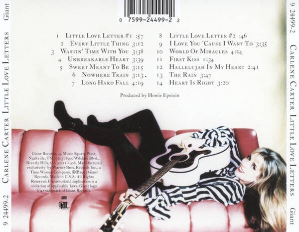 Carlene Carter – Little Love Letters (CD)