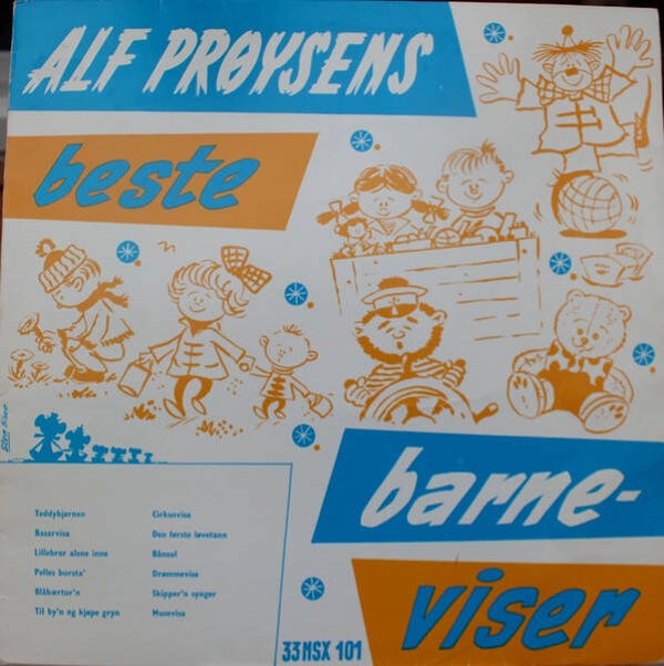 Alf Prøysen – Alf Prøysens Beste Barneviser (LP)