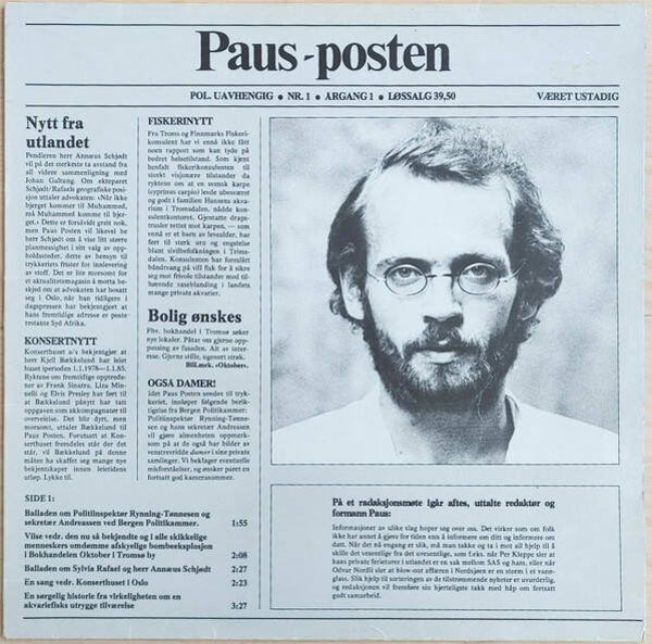 Ole Paus – Paus-posten (LP)