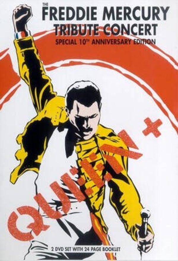 Queen + Diverse ‎– At The Freddie Mercury Tribute Concert - Special 10th Anniversary Edition (2 DVD)