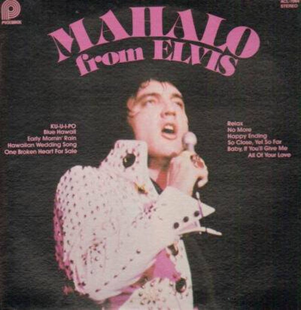 Elvis Presley – Mahalo From Elvis (LP)