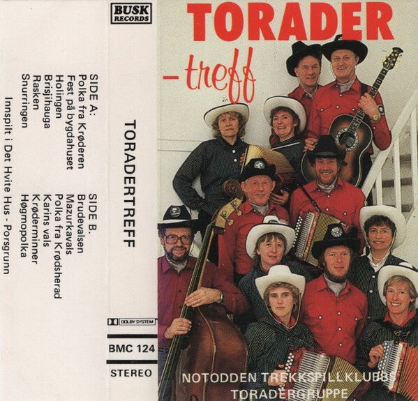 Notodden Trekkspillklubbs Toradergruppe – Toradertreff (Kassett)