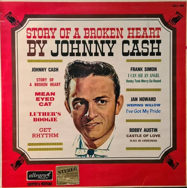 Johnny Cash – Story Of A Broken Heart (LP)