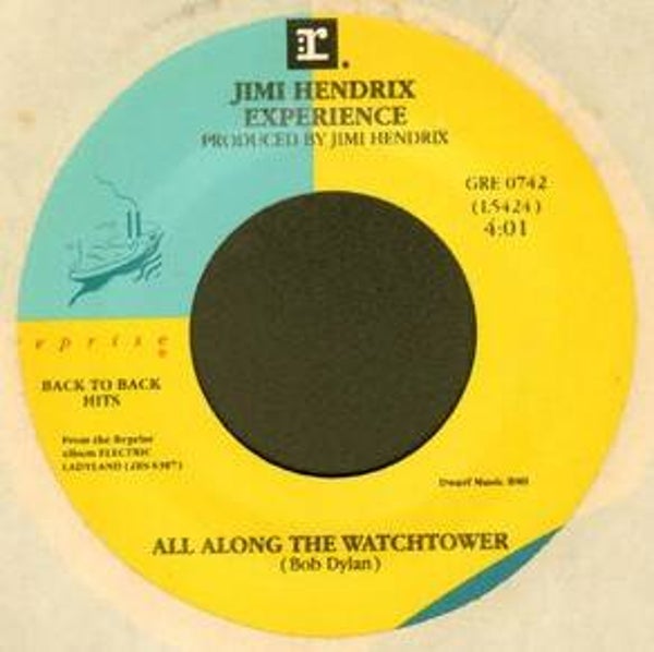 The Jimi Hendrix Experience – All Along The Watchtower / Crosstown Traffic (7")