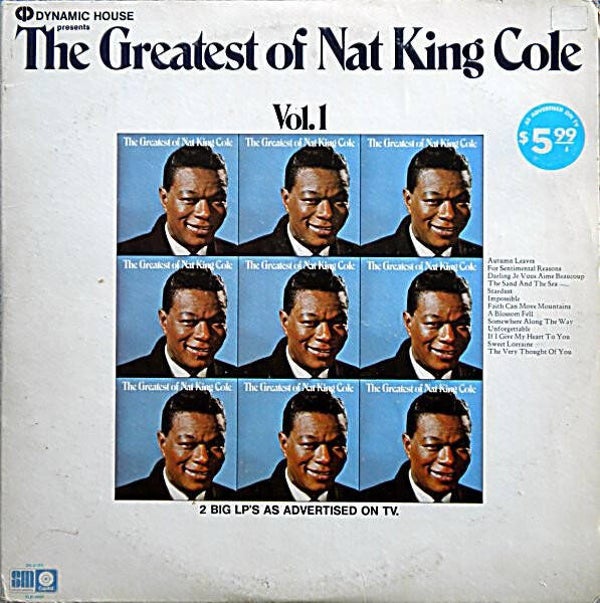 Nat King Cole – The Greatest Of Nat King Cole (2LP)