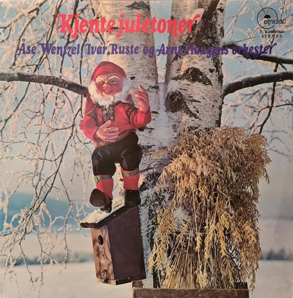 Åse Wentzel, Ivar Ruste Og Arnt Haugens Orkester – Kjente Juletoner (LP)
