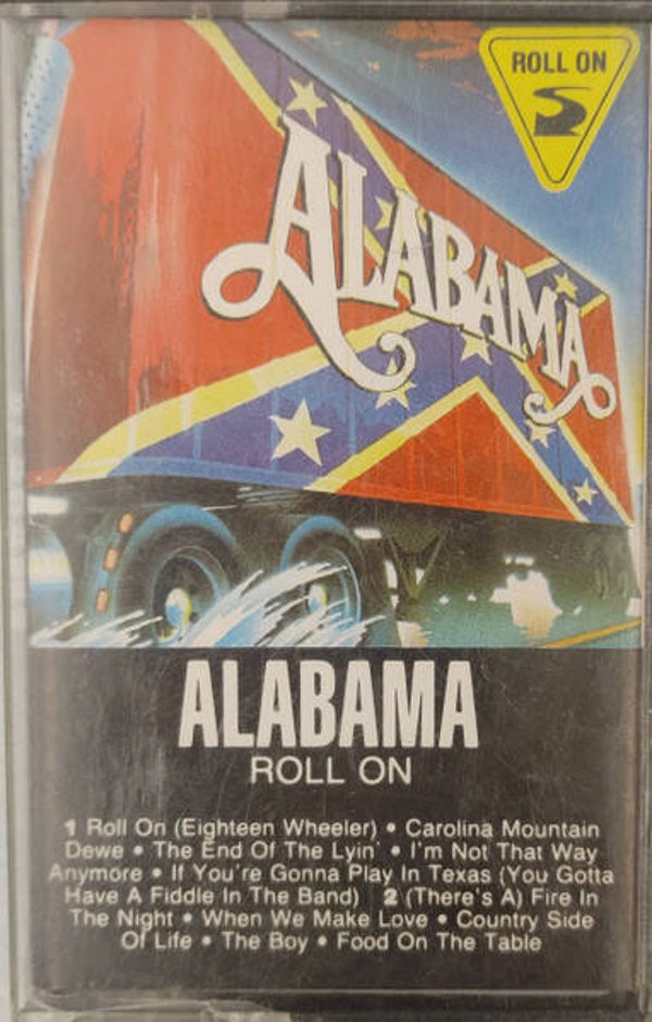 Alabama ‎– Roll On (Kassett)