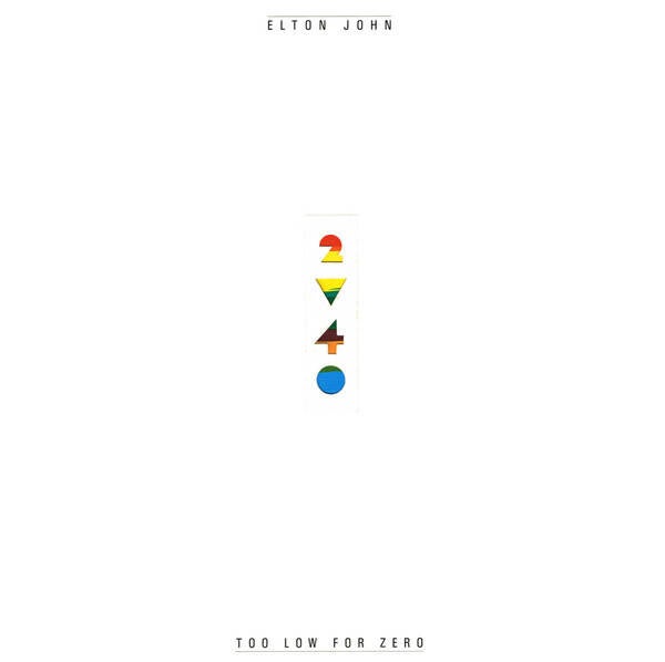 Elton John – Too Low For Zero (LP)