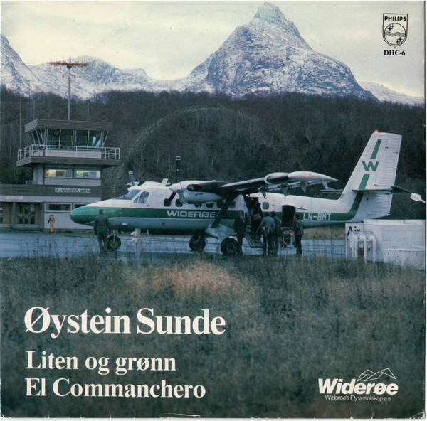 Øystein Sunde – Liten Og Grønn / El Commanchero (7")