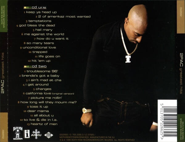 2Pac – Greatest Hits (2 CD)
