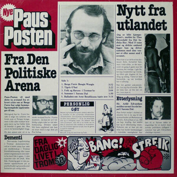 Ole Paus ‎– Nye Paus-Posten (LP)