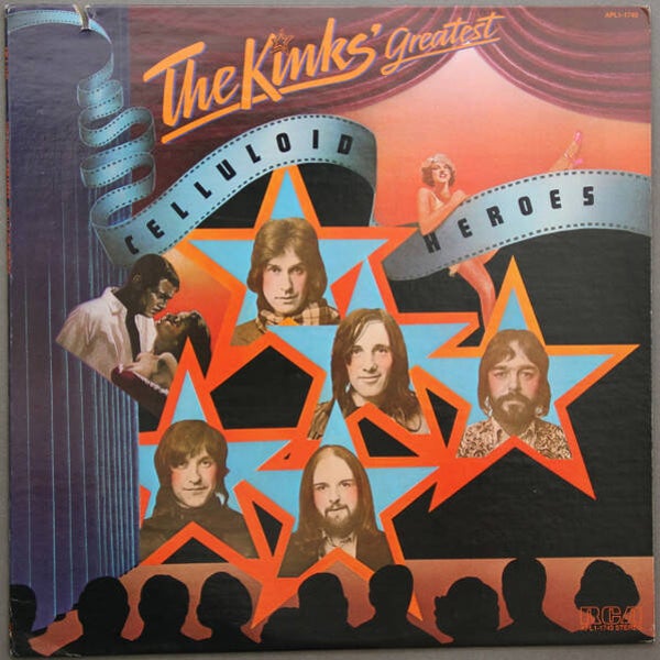 The Kinks – Celluloid Heroes - The Kinks' Greatest (LP)