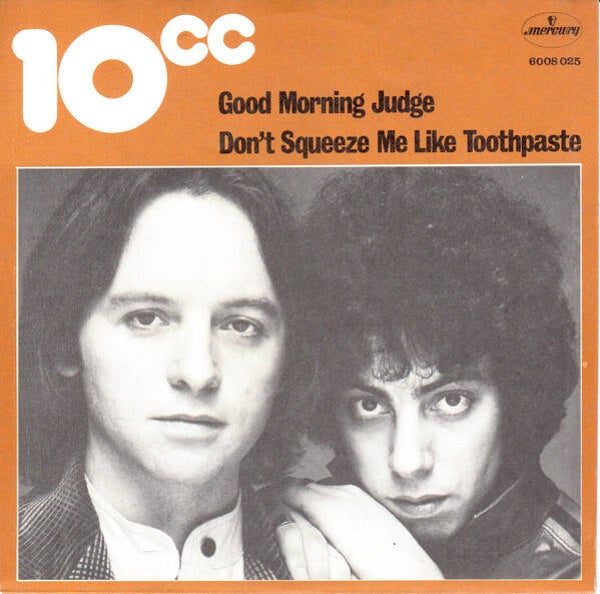 10cc – Good Morning Judge (7")