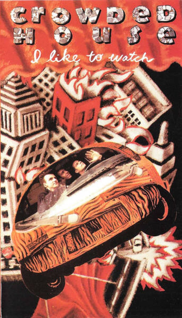 Crowded House – I Like To Watch (VHS)