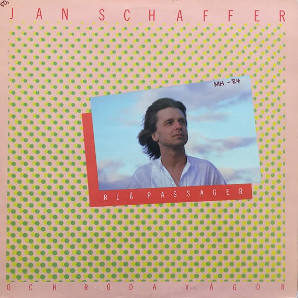 Jan Schaffer – Blå Passager Och Röda Vågor (LP)
