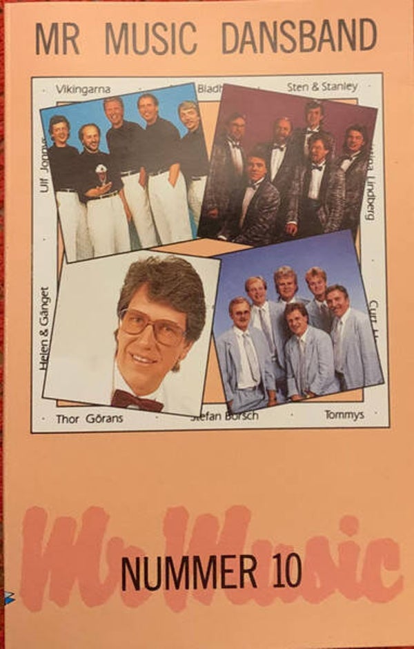 Diverse - Mr Music Dansband, Nummer 10 (Kassett)
