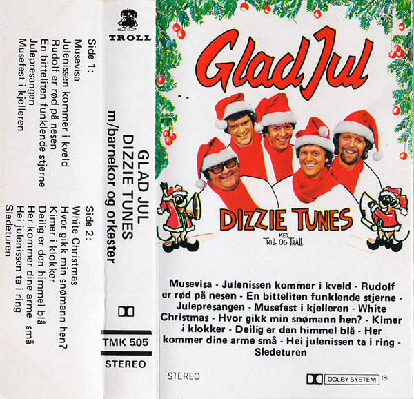 Dizzie Tunes Med Trill Og Trall – Glad Jul (Kassett)