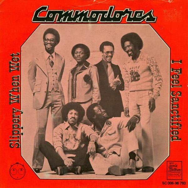 The Commodores – Slippery When Wet (7")