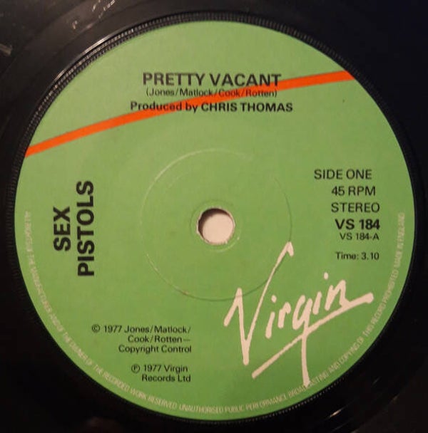 Sex Pistols – Pretty Vacant / No Fun (7")