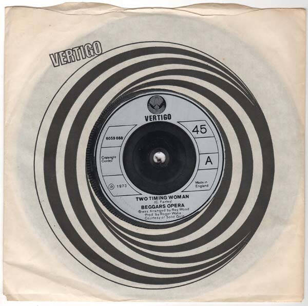 Beggars Opera – Two Timing Woman (7")