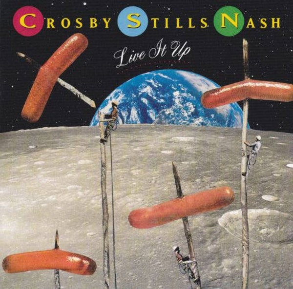Crosby, Stills & Nash – Live It Up (CD)
