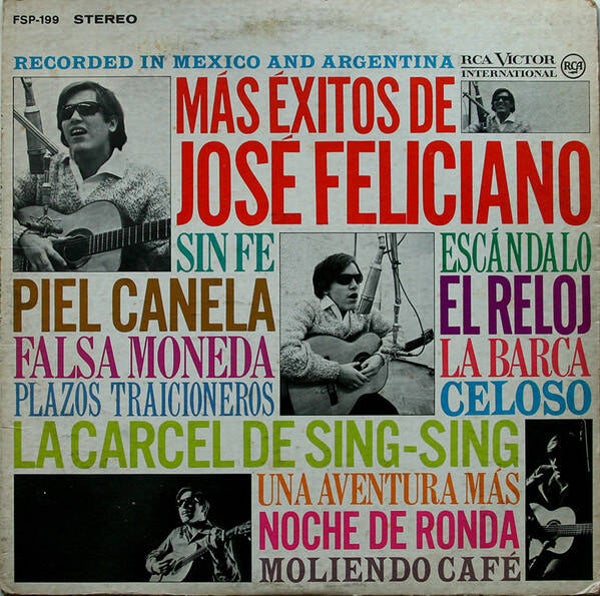 José Feliciano – Más Éxitos De José Feliciano (LP)
