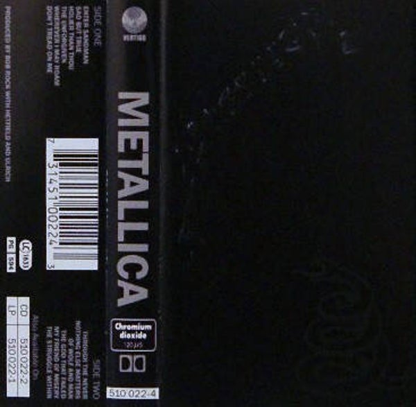 Metallica – Metallica (Kassett)