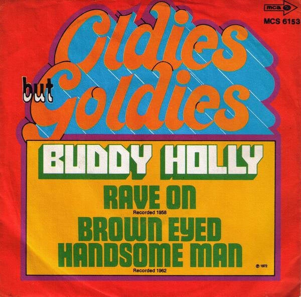Buddy Holly – Rave On / Brown-Eyed Handsome Man (7")