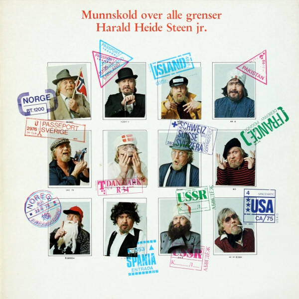 Harald Heide Steen Jr. – Munnskold Over Alle Grenser (LP)